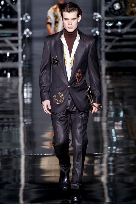 versace mens winter clothing|Versace men collection.